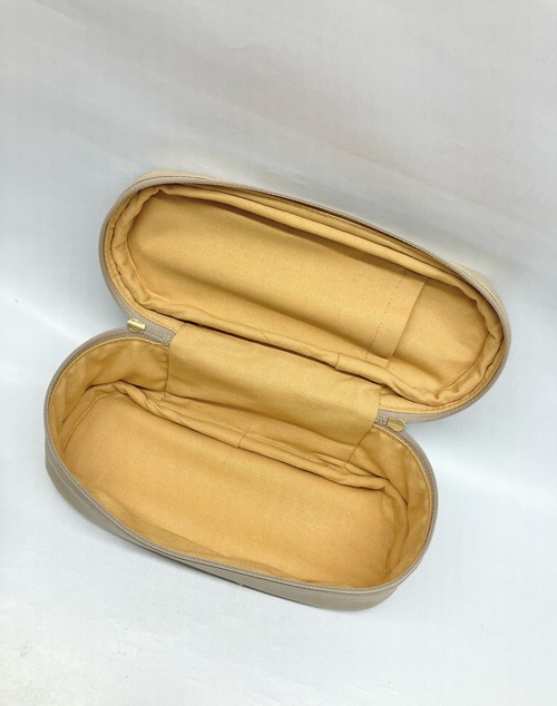 バニティポーチ  アクファクトゥム　 ワイド　ドイツ　フクロウ｜とりさん工房ーかわいいハンドメイドポーチ