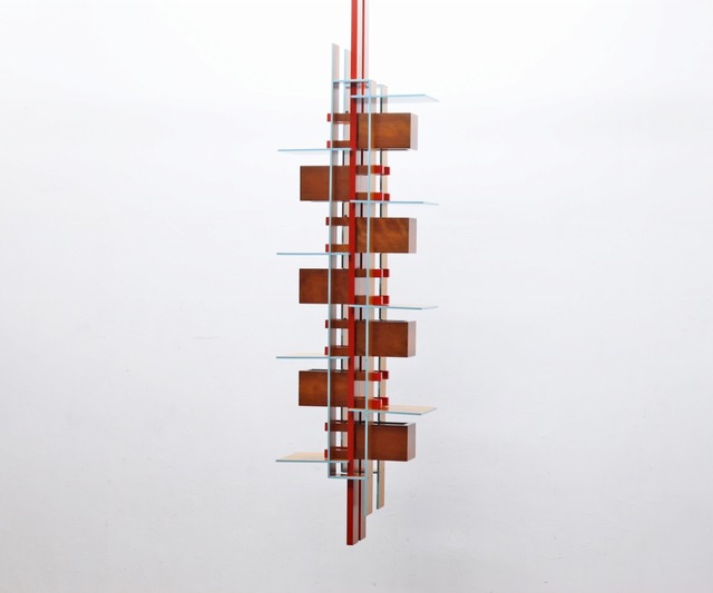 ※商談中 yamagiwa  Frank Lloyd Wright TALIESIN PENDANT チェリー H1670mm フランク・ロイド・ライト タリアセン ペンダント 照明 モダン ヤマギワ RJT06048