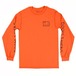 Doom Sayers / Inside Out Snake Shake Long Sleeve T Shirt Orange