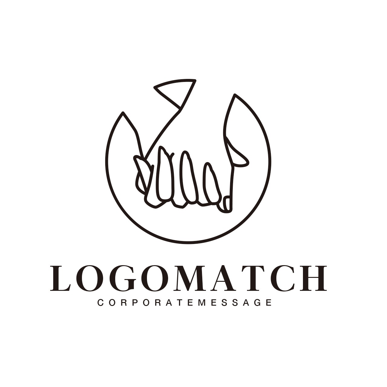 愛情と信頼の未来のロゴ