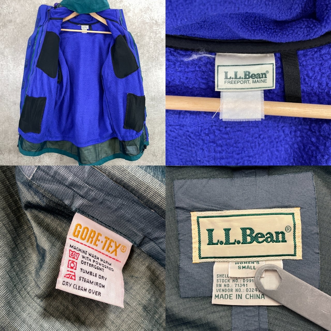 90年代 L.L.Bean エルエルビーン GORE-TEX ゴアテックス マウンテン