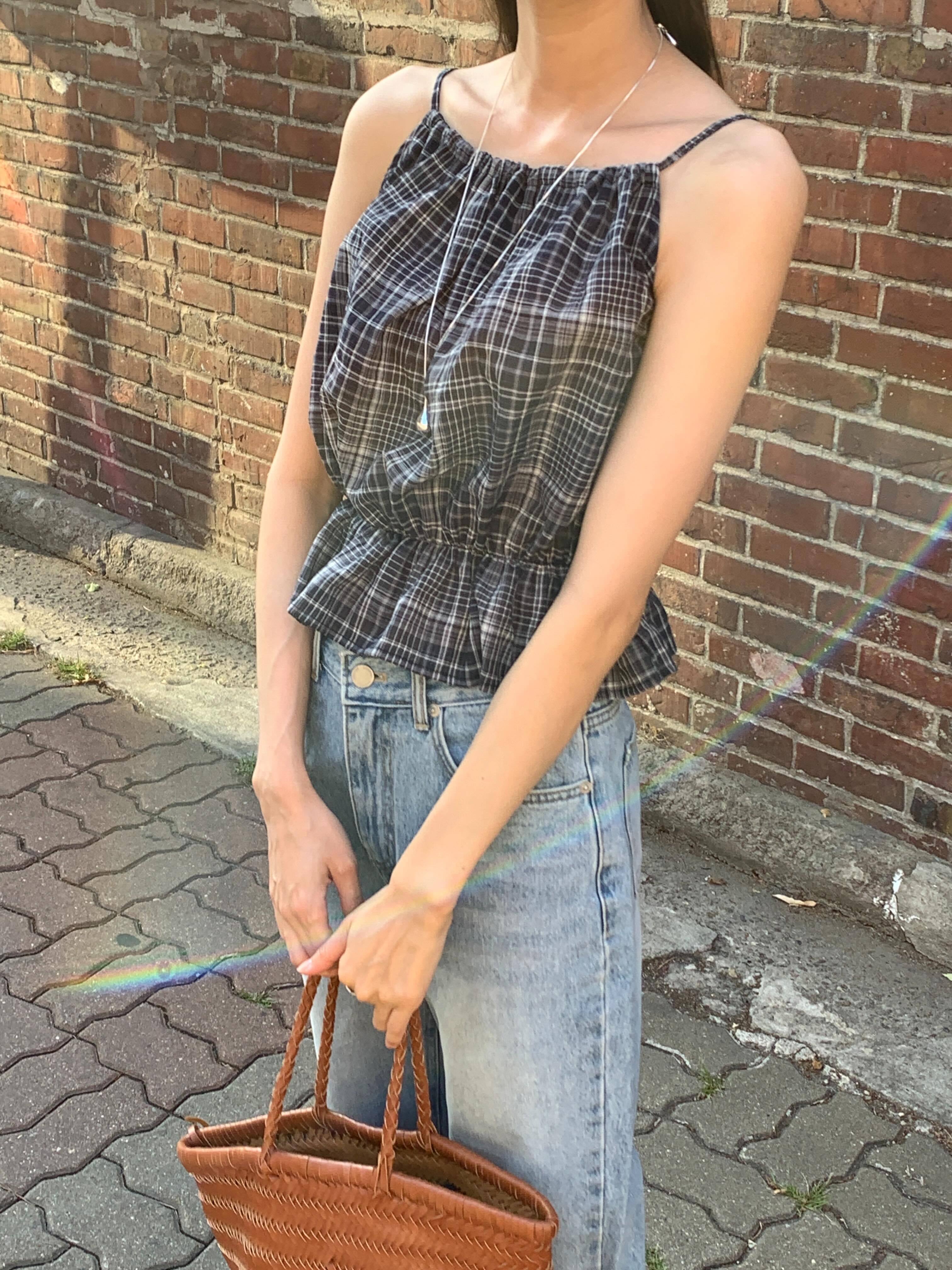 (予約)All over / Richy Sleeveless Blouse / 3color