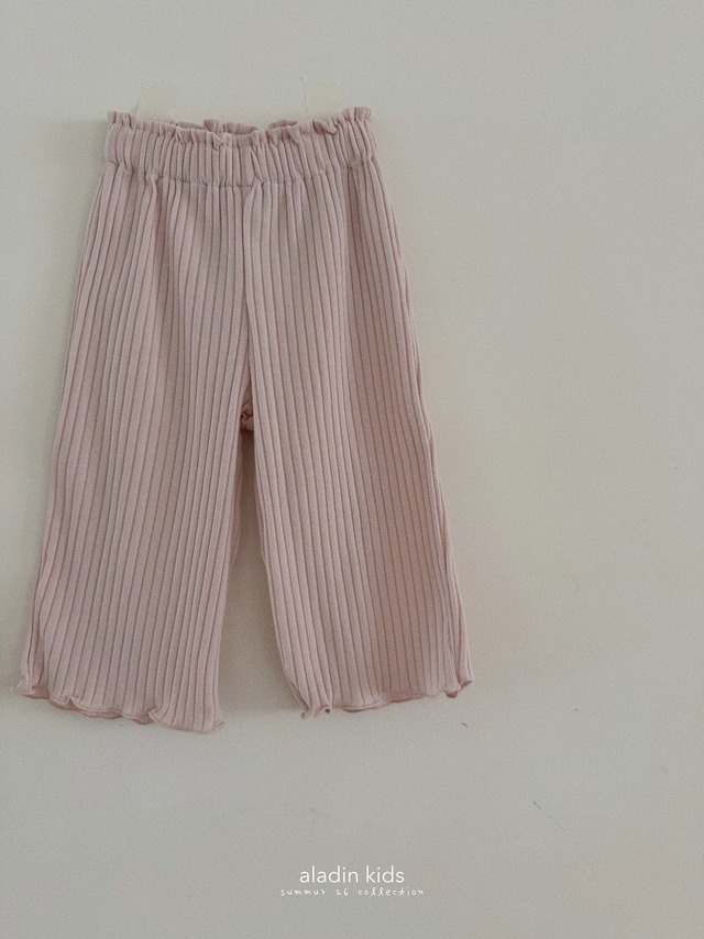 〘予約〙Aladin kids / Aladdin Rib Pants
