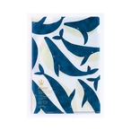 ポケフル スカンジナビアン A4　くじら