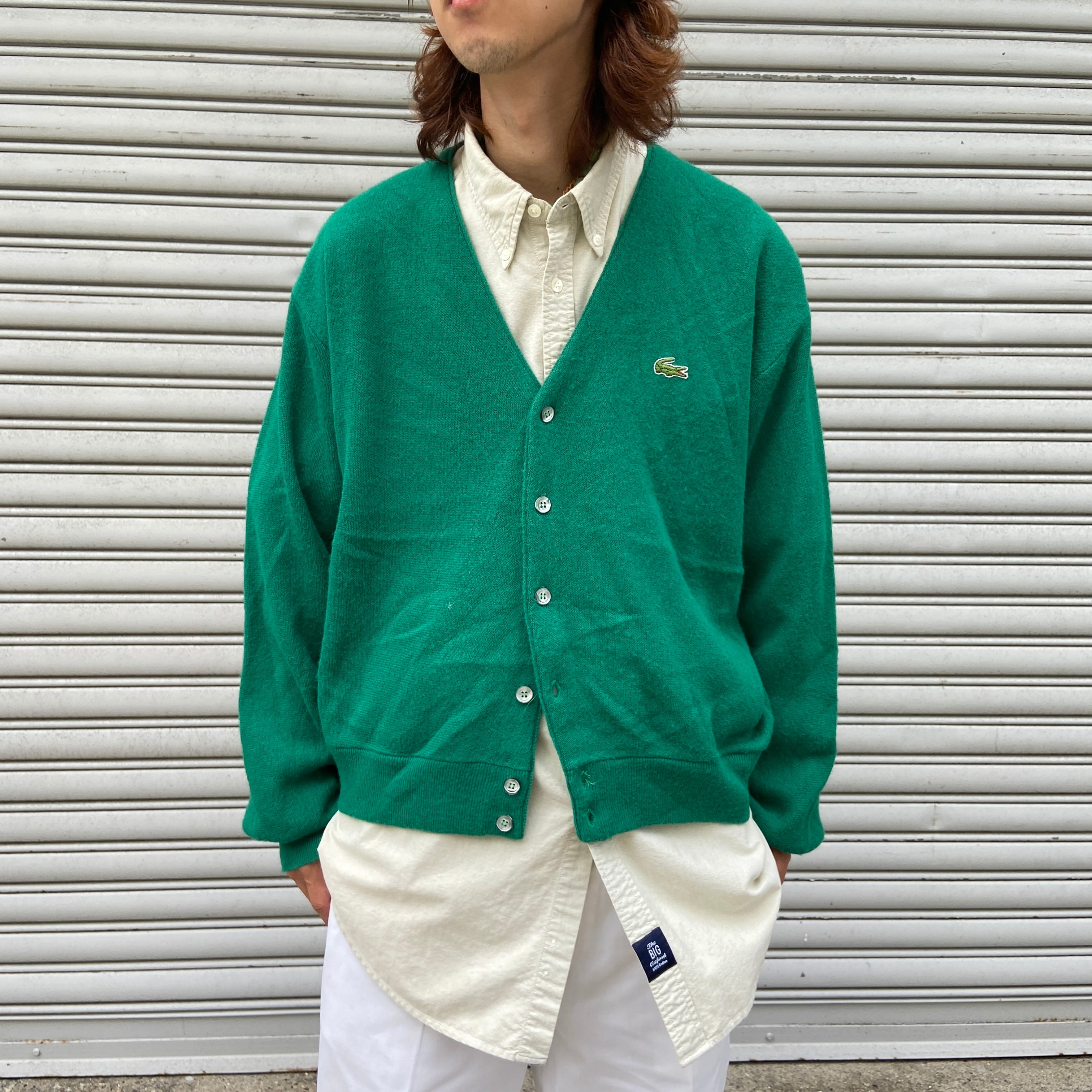 LACOSTE カーディガン70s