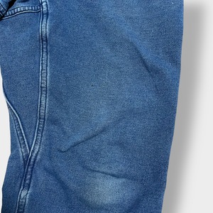 GRAMICCI クライミングパンツ アウトドアパンツ スウェットパンツ デニム風 ウェビングベルト ガゼットクロッチ L グラミチ us古着