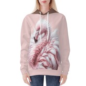 Women's All Over Print Hoodie Real 4299