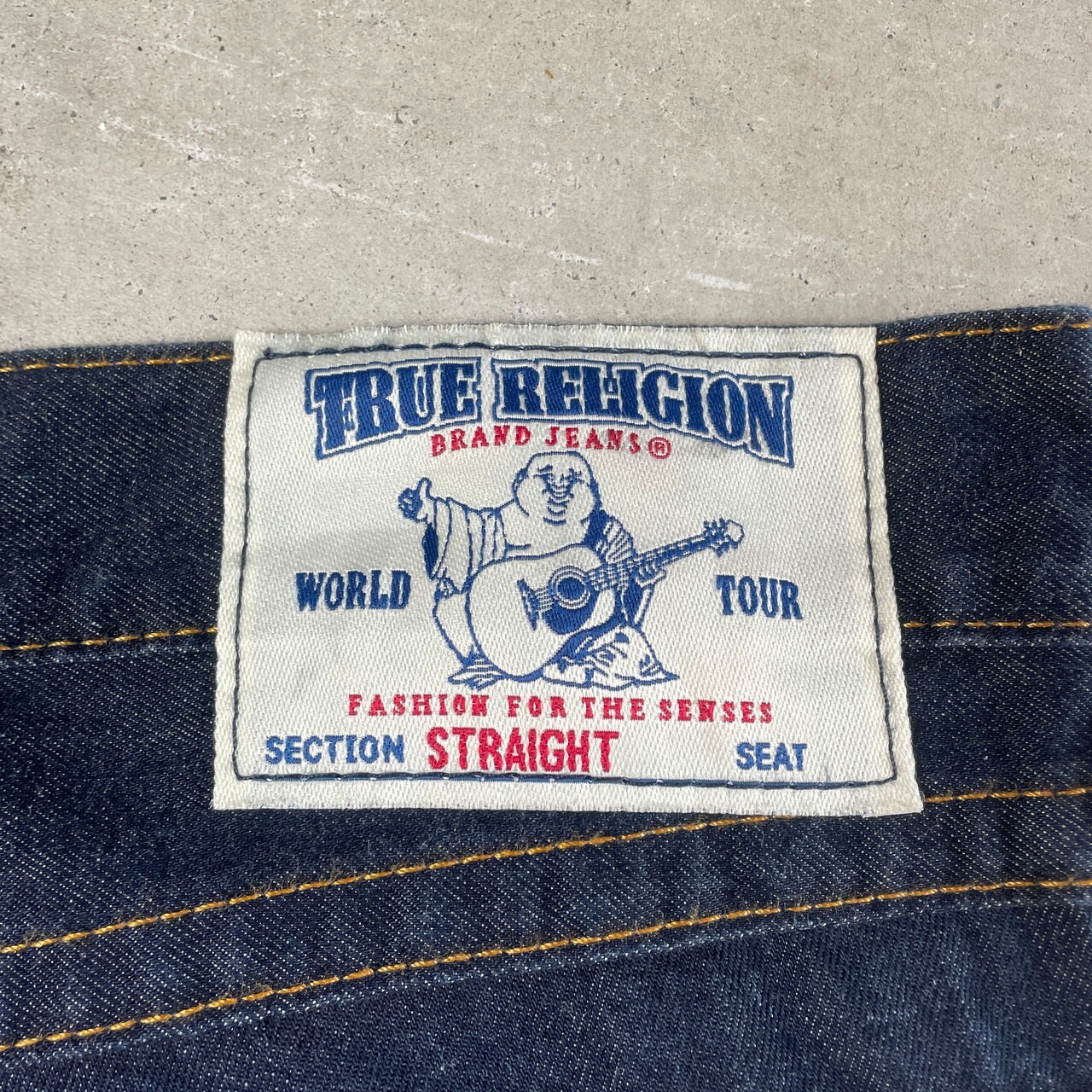 00年代 TRUE RELIGION トゥルーレリジョン ストレート デニムパンツ 
