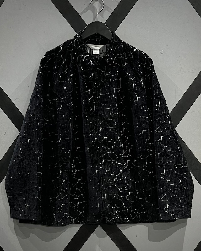 【X VINTAGE】Crack Design Vintage Loose Chenille Jacket
