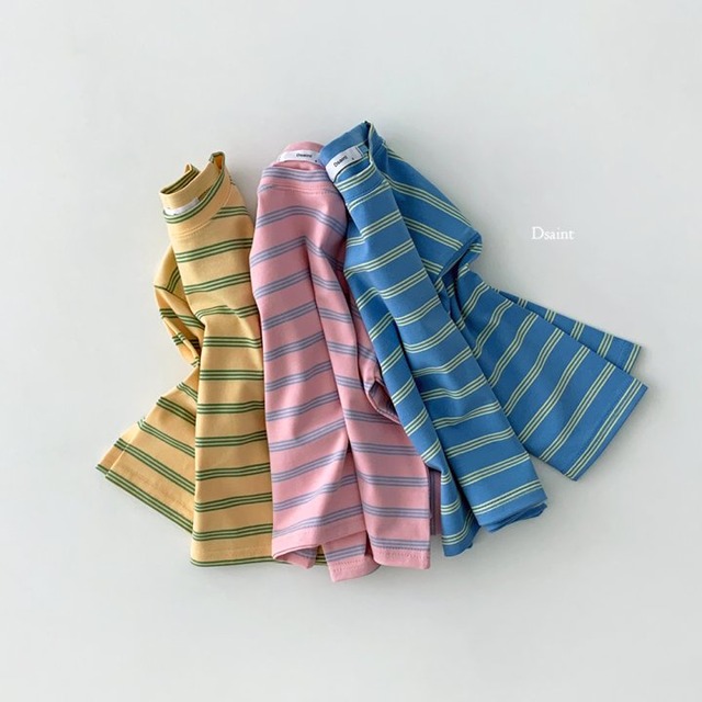 【取寄】dsaint｜33 striped tee｜33ボーダーT｜5-17｜kids&jr｜26 spring