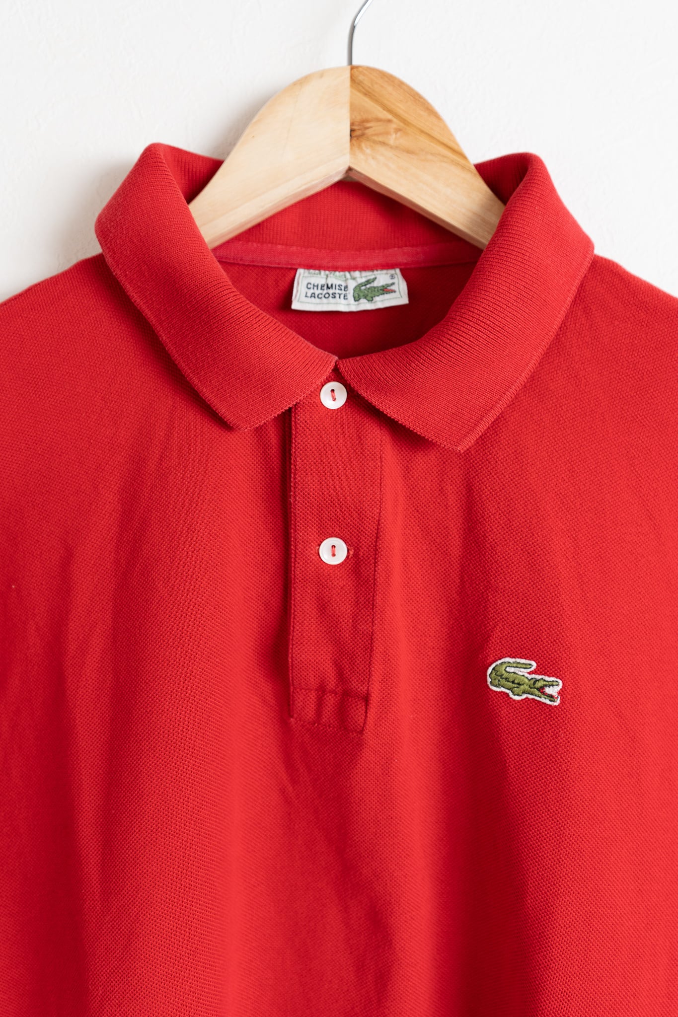 当日配達 【deadstock】CHEMISE LACOSTE ポロシャツ L 80s ポロシャツ