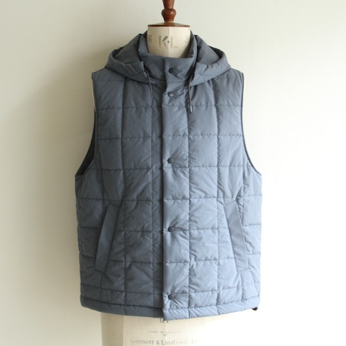 STILL BY HAND【 mens 】  quilting vest