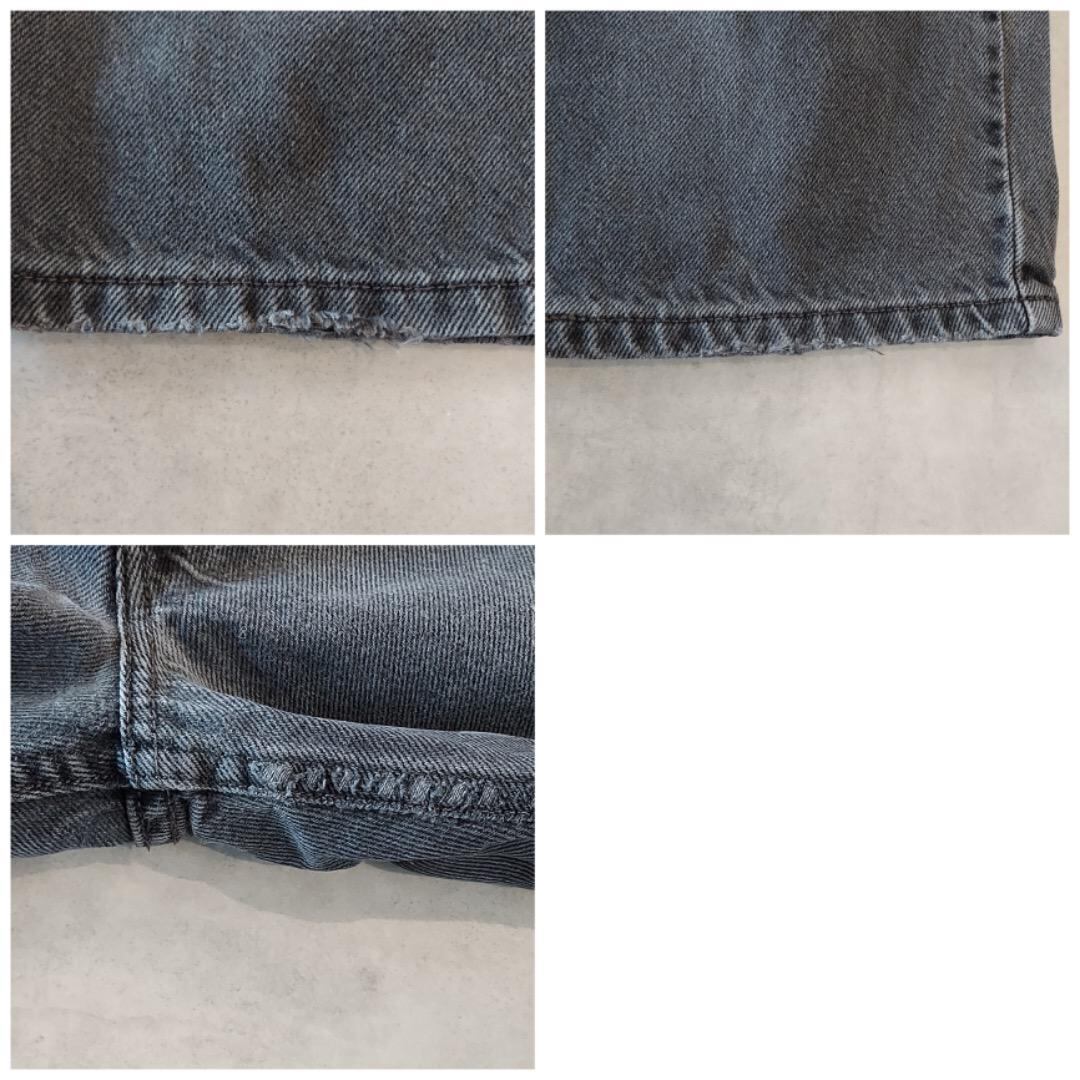 リーバイス550 W34 ブラックデニム パンツ 黒 ボトム 00s 14282 リーバイス550 W34 ブラックデニム パンツ 黒 ボトム 00s 14282