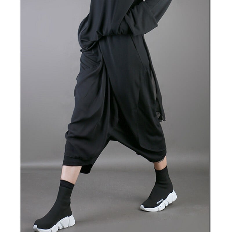 ドレープサルエルパンツ PT0021