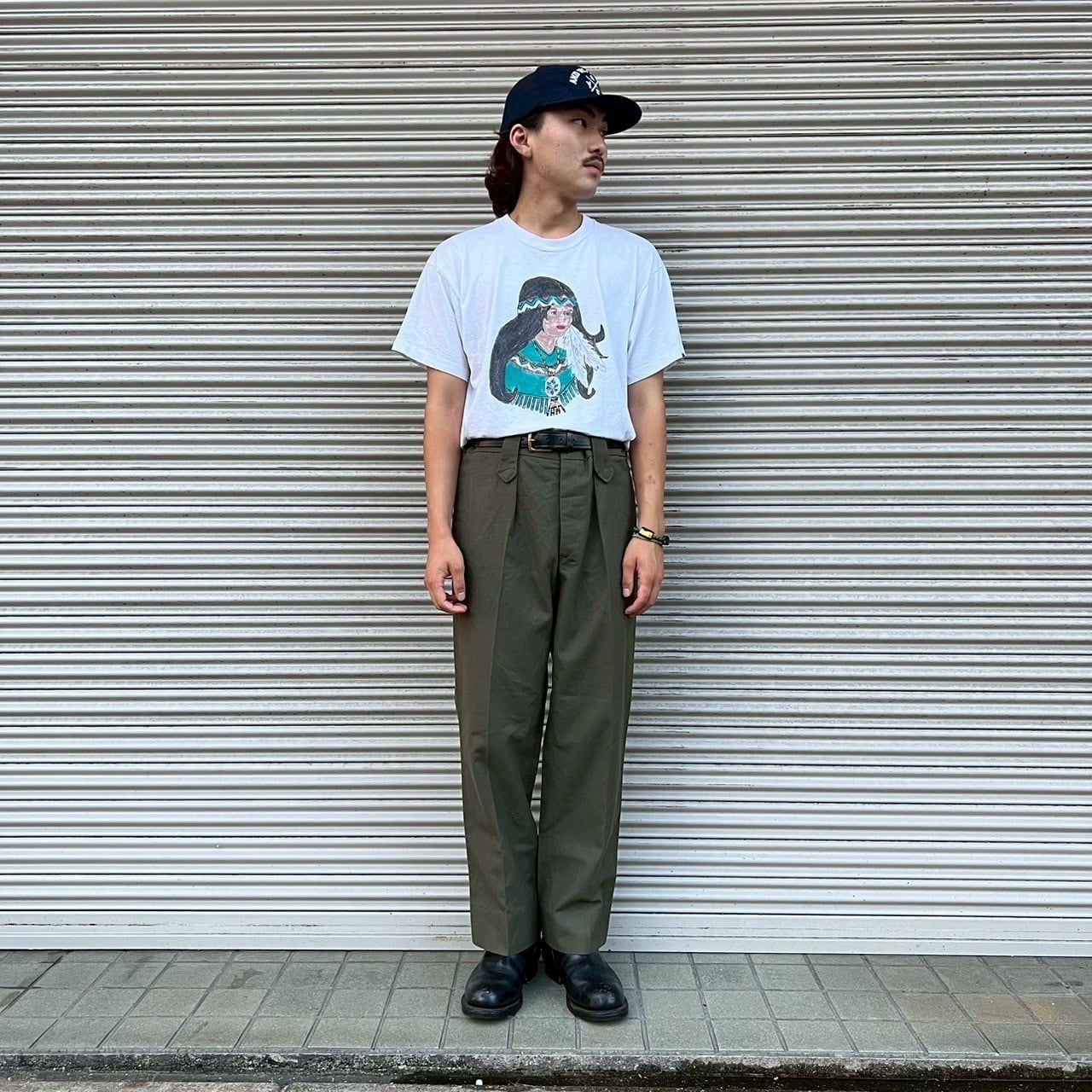 80s 東ドイツ軍 NVA OGFE セレモニーパンツ スラックス ミリタリー M