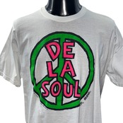 【DE LA SOUL】デラソウル  "PEACE" SCREEN STARS TAG MADE IN MOROCCO