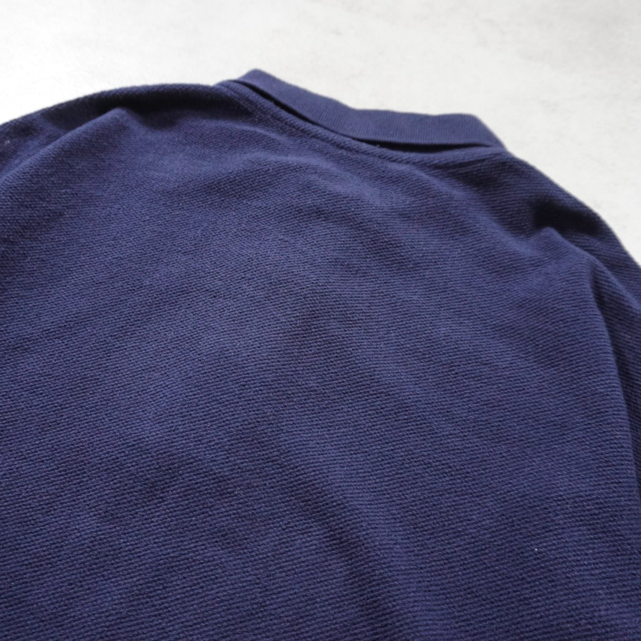 LANDS’END Piqué sweatshirt "made in USA" L 古着 - 6