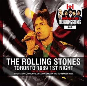 NEW  THE ROLLING STONES    TORONTO 1989 1ST NIGHT  2CDR Free Shipping