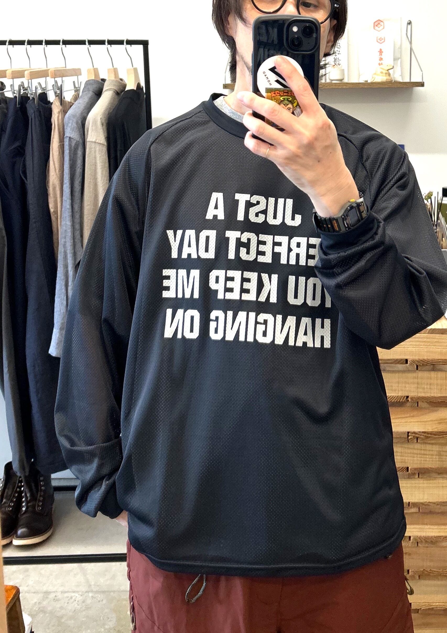 CMF OUTDOOR GARMENT / QUICK DRY MESH TEE L/S-2025AW-