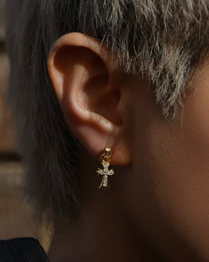 最高級】クロスチャームピアス【BB25037】 | BELINDA OFFICIAL