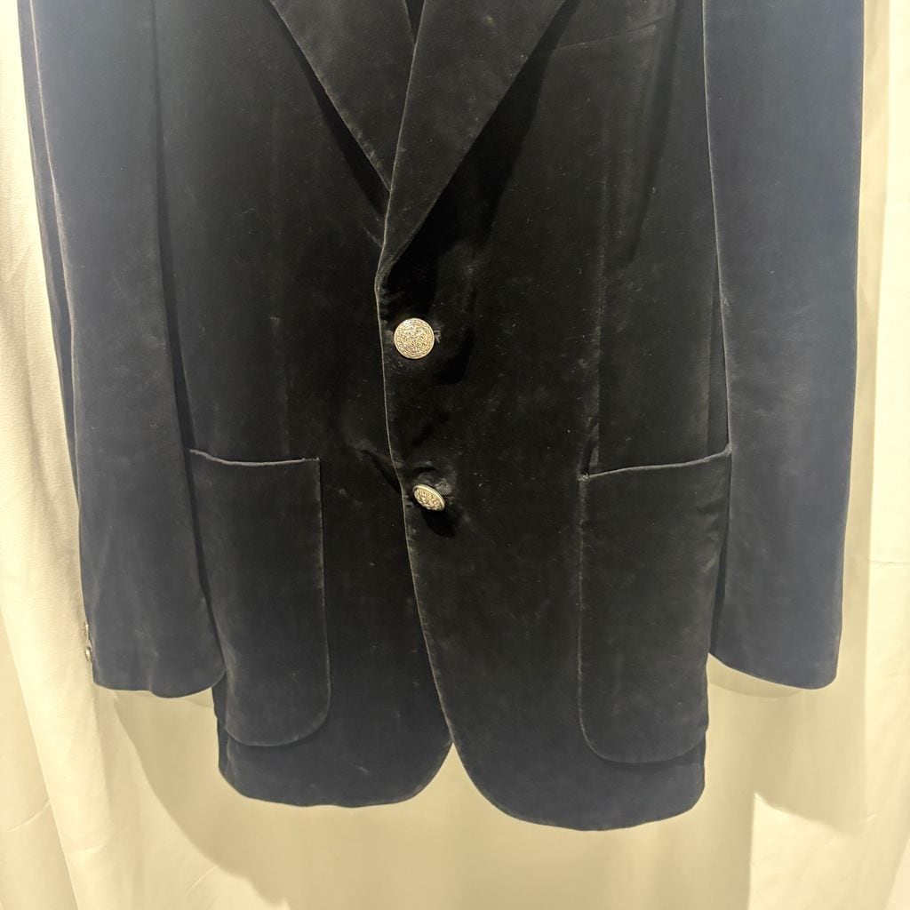 Yves Saint Laurent イブサンローラン Velour jacket テーラード