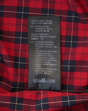 〈BALENCIAGA by Demna Gvasalia〉Plaid Shirt