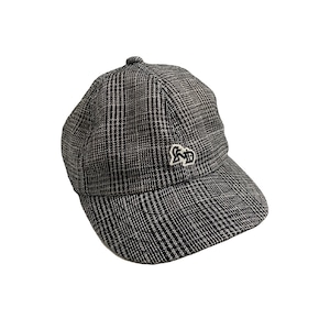 GREN CHECK BOYS CAP / グレンチェックBOY'S キャップ  (GRAY)