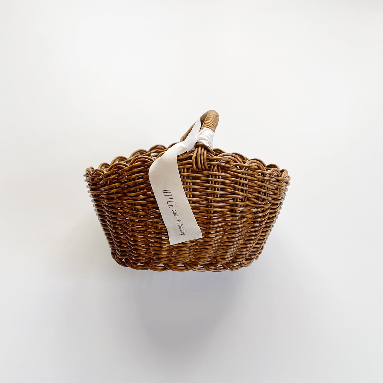 【新色追加】UTILE oval one handle basket