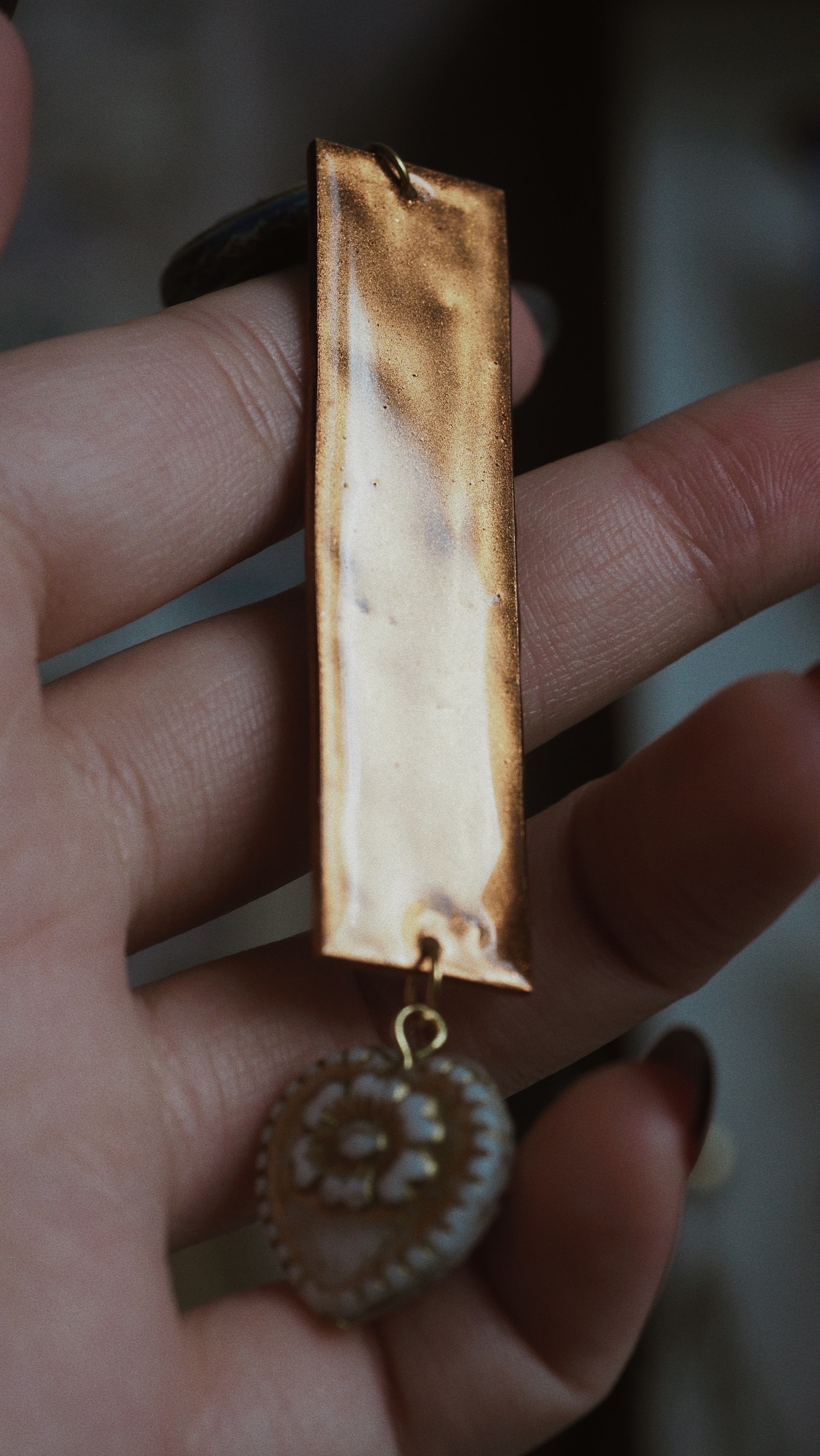 魔女の短冊　片耳飾り【星屑即納品】