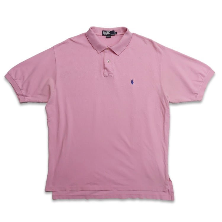 Ralph Lauren ピンク ポロシャツ 半袖 古着 ラルフローレン Polo Ralph Lauren 半袖 ポロシャツ ワンポイント