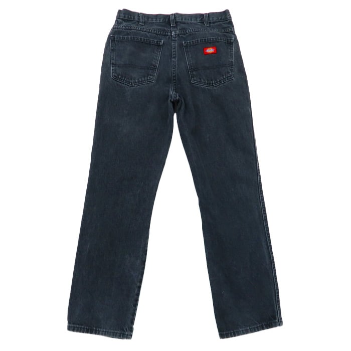 古着 ディッキーズ Dickies ブラックデニムパンツ ジーンズ ジーパン