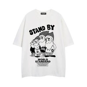 WORLD STANDARD×アキナ秋山コラボクルーネックプリントTシャツ/WSHT-118