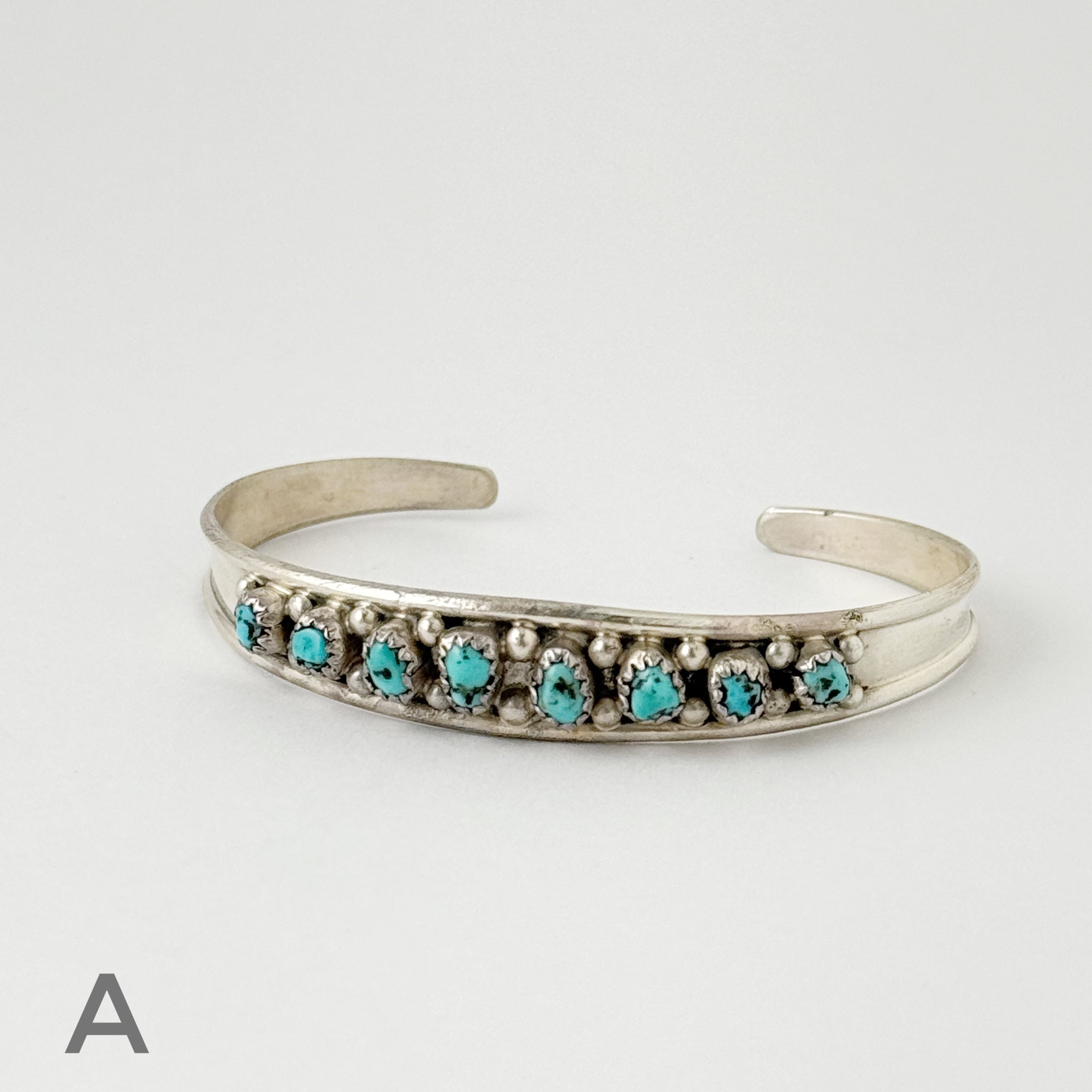 2点限定】《Indian Jewerly》8ストーン ターコイズ バングル | 【公式