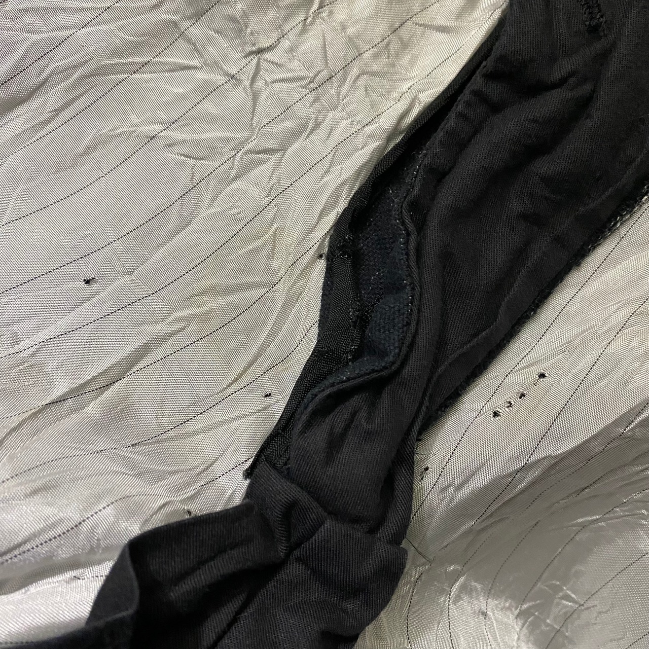 DOLCE&GABBANA side piping cotton slacks