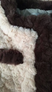 韓国風ボアショートカーデ