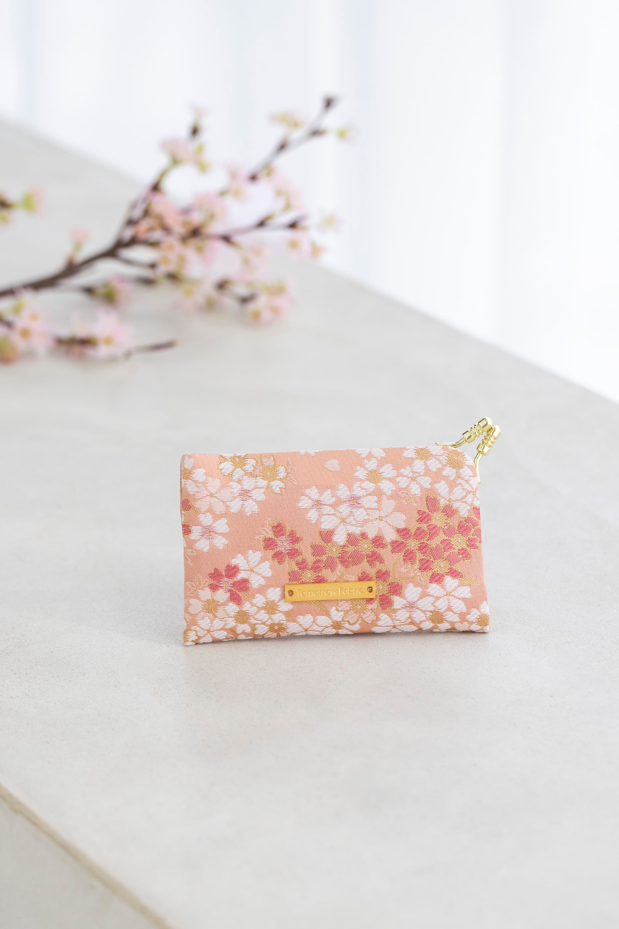 西陣織ミニ財布(カードケース) SAKURA / NCC2【人気商品】 | Tomorrow