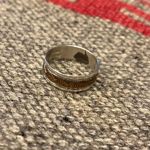 KIRK SMITH SILVER×14K RING