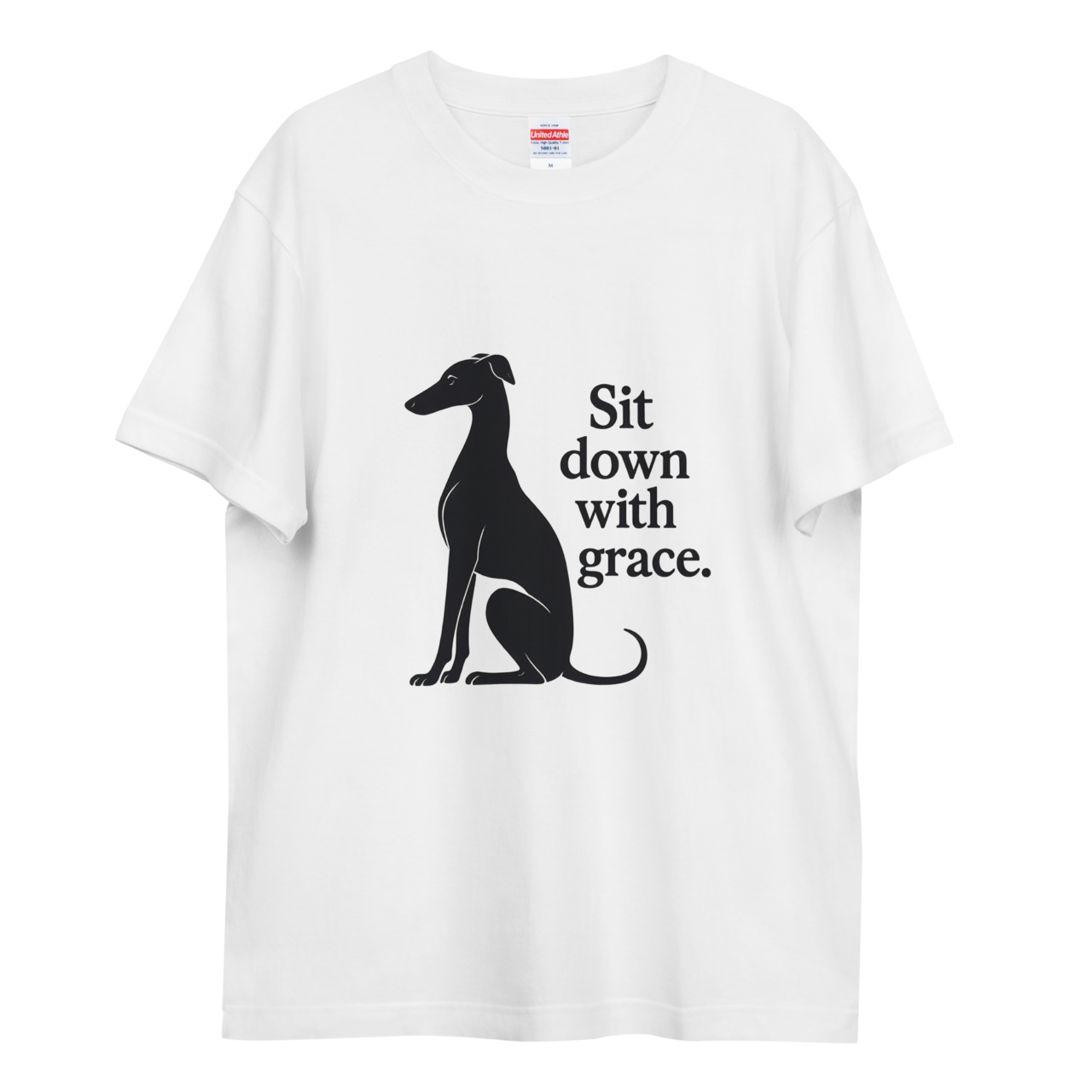 With Grace ユニセックス ハイクオリティーTシャツ A0134