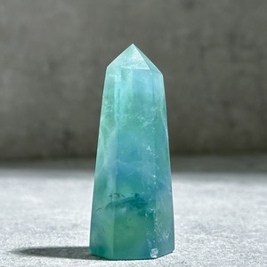 ブルー、グリーンフローライト タワー型14◇ Rainbow Fluorite ◇天然石・鉱物・パワーストーン