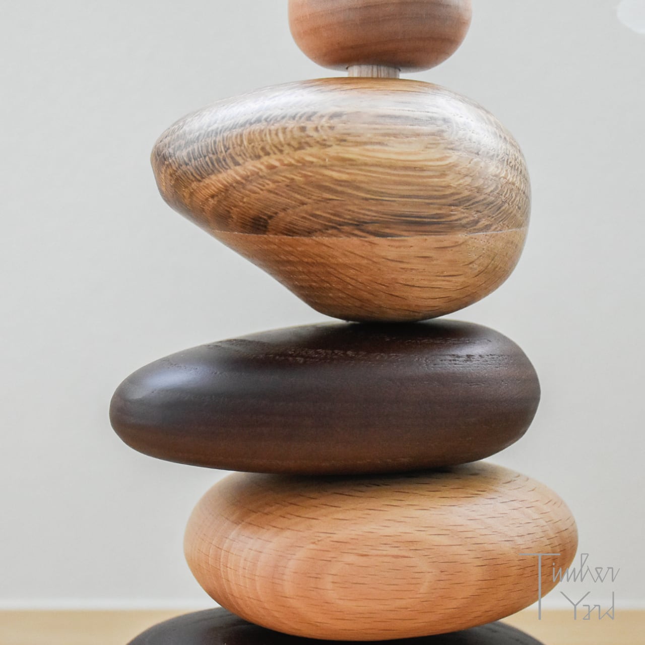 ONLINE限定】Pebble Stacking Blocks / Multi / Φ13.5×H20.7cm / Ferm