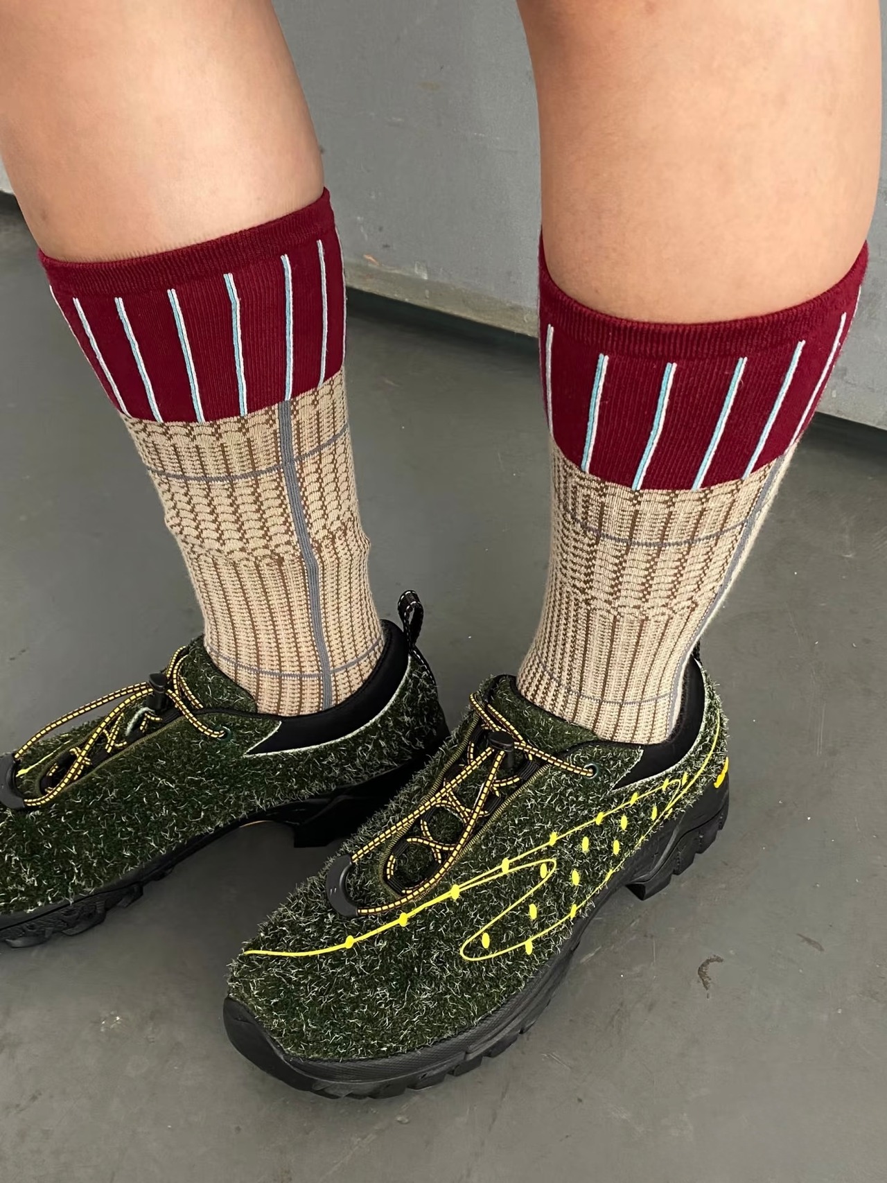 CONP MOSS GREEN HIKING SNEAKER