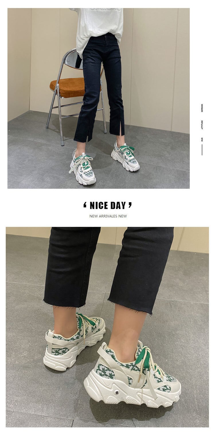 TK0009 スニーカー ダッドスニーカー 厚底スニーカー ハイテク