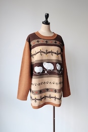 Mokomoko sheep sweater