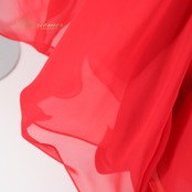 社交ダンス 衣装 スタンダード スカート レッスンウェア Create-Sun クリエイトサン 赤 無地 レッド系 派手 シンプル 目立つ 練習着 社交ダンス衣装 ウエストゴム 伸縮性 フェミニン 大人用 踊りやすい 目を引く 鮮やか コスチューム 楽しい 練習用 フレアスカート 派手な赤色 華やか 舞台映え