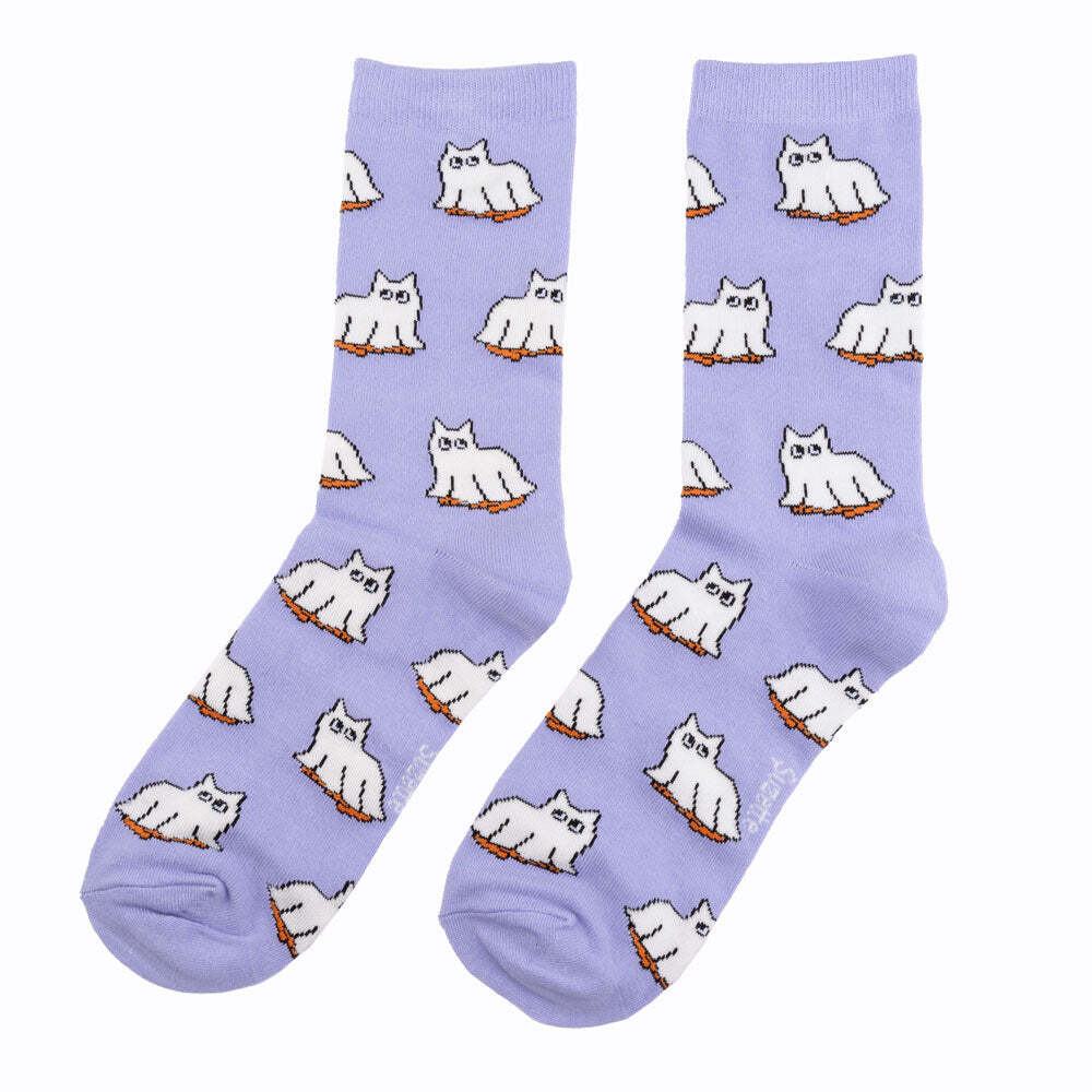 即納» Coucou Suzette GHOST CAT SOCKS ククシュゼット | 子供服 capucapu