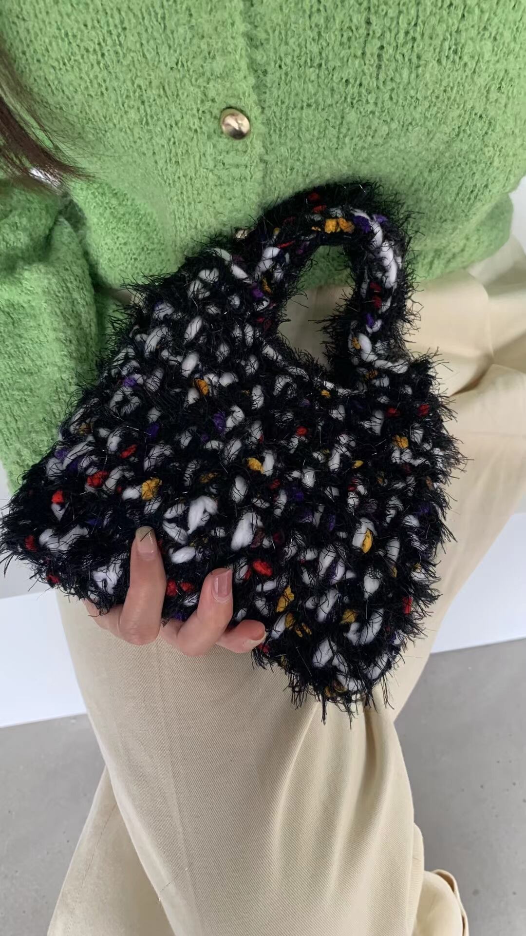 モケモケ ミニバッグ  AS075-I002