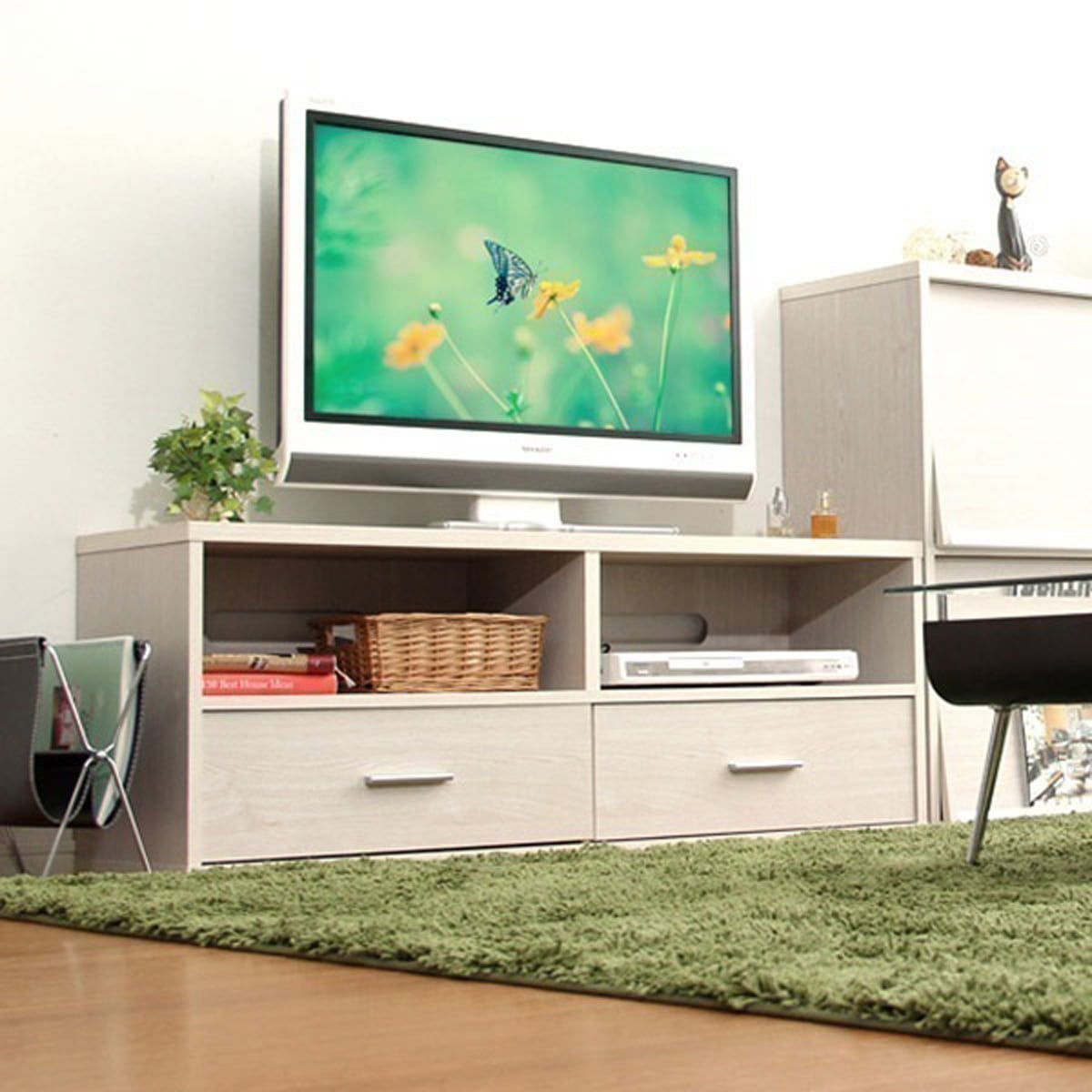 収納家具DEALS-ディールズ-テレビ台収納家具 壁面収納 TVボード TV台 120cm幅