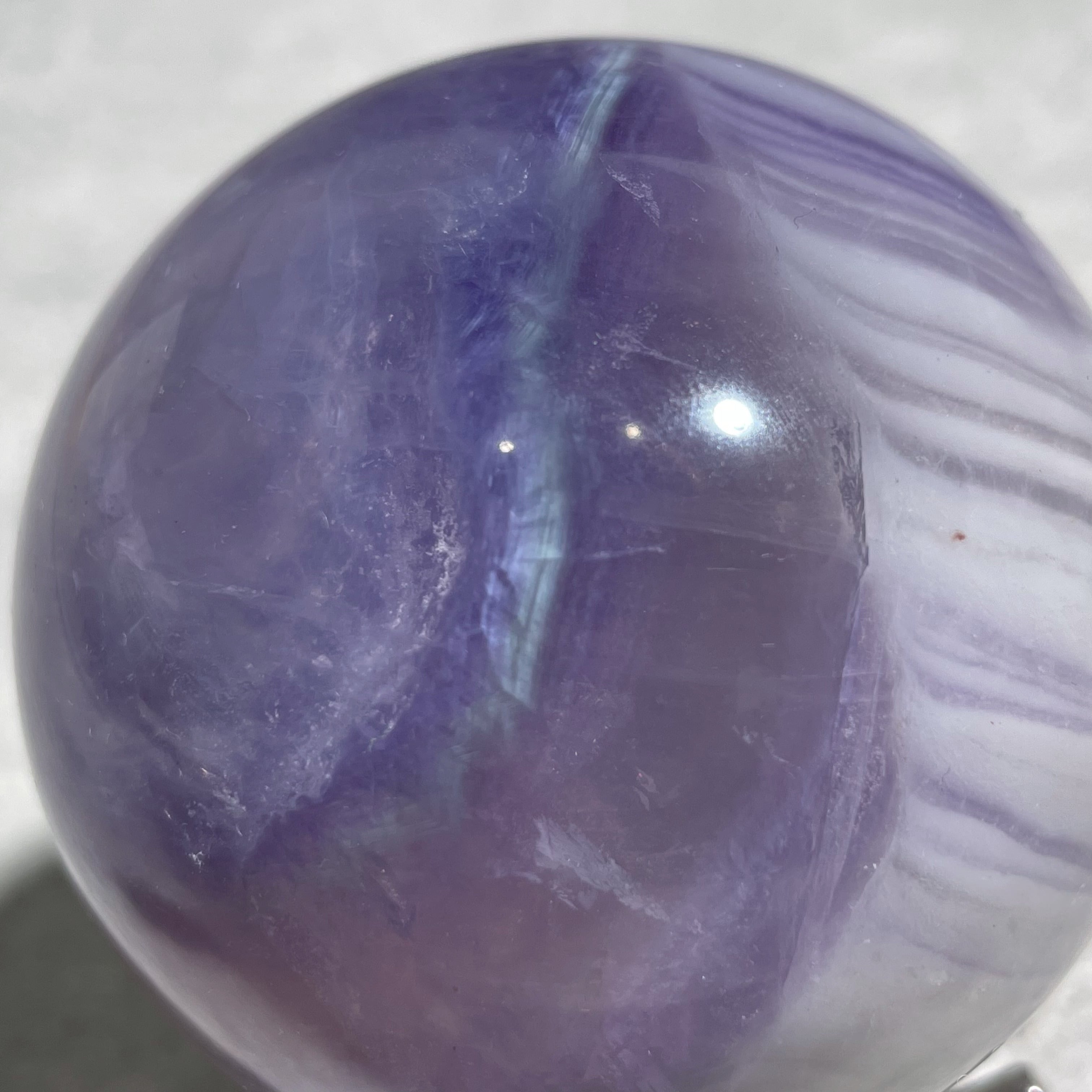 シルキーフローライト スフィア02◇ Silky Fluorite ◇天然石・鉱物