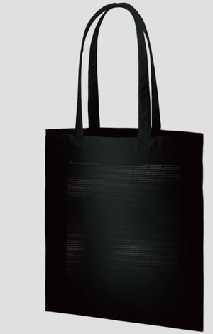 π × CAFE:MONOCHROME official collaboration tote bag