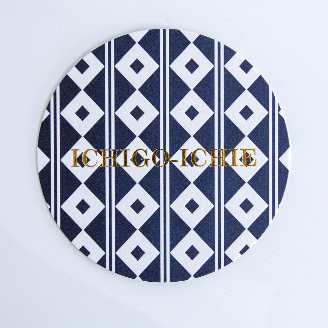 WA [和] COASTER [navy x gold]/&nut/ゴールド/コースター/和